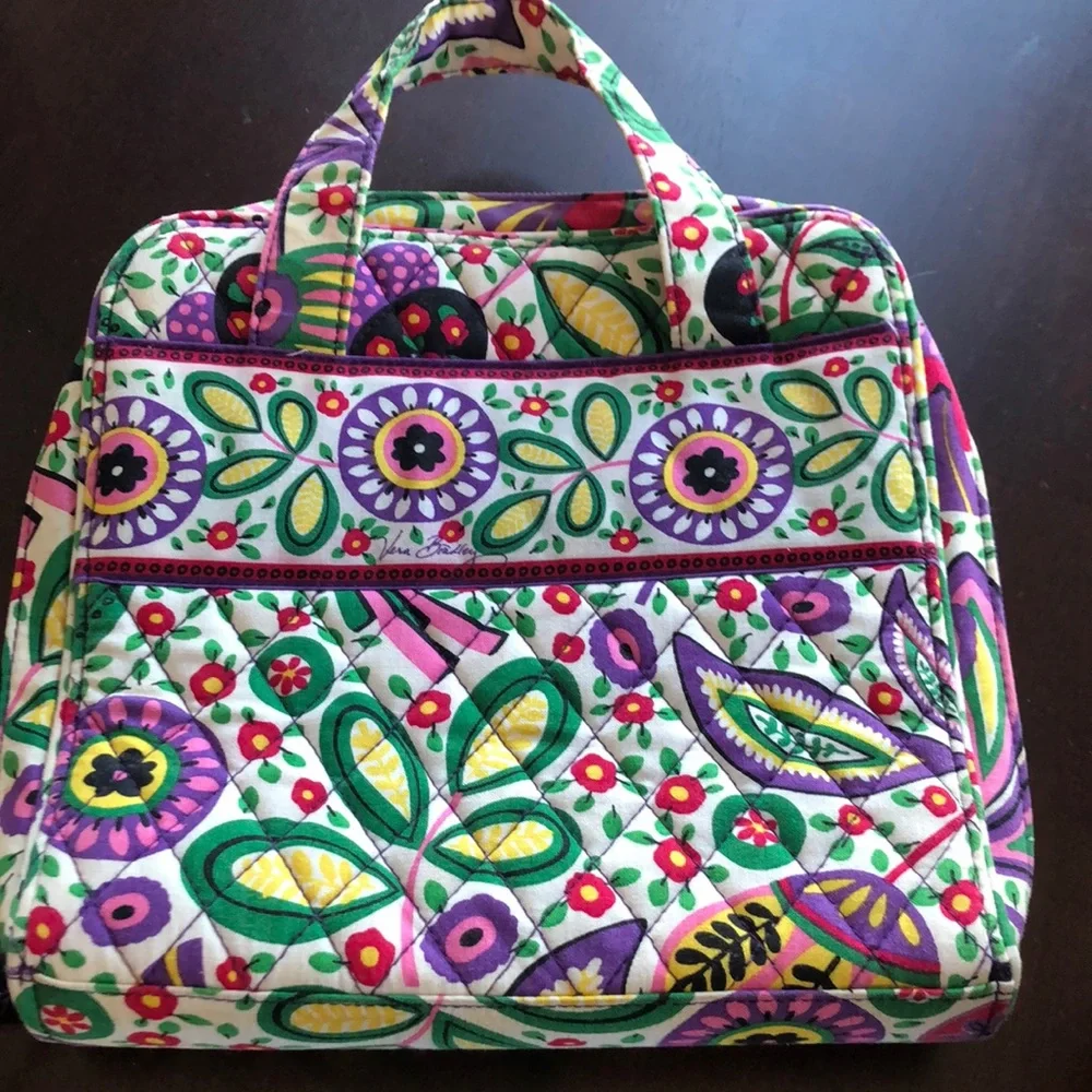 Vera Bradley Floral Quilted organizer/travel bag - Picture 1 of 6